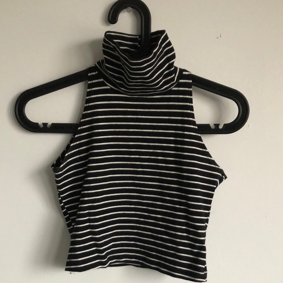 Striped American Apparel cropped top - Picture 1 of 2